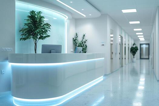 Anchor of Hope Psychiatry's welcoming reception area